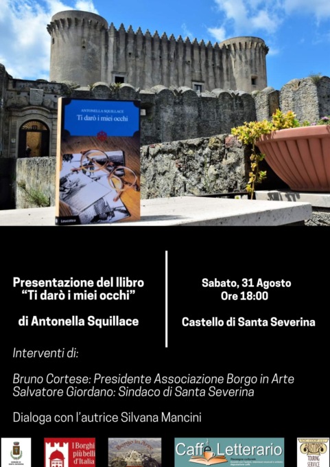 Prosegue il tour di presentazione del libro “Ti darò i miei occhi” della sanremese Antonella Squillace