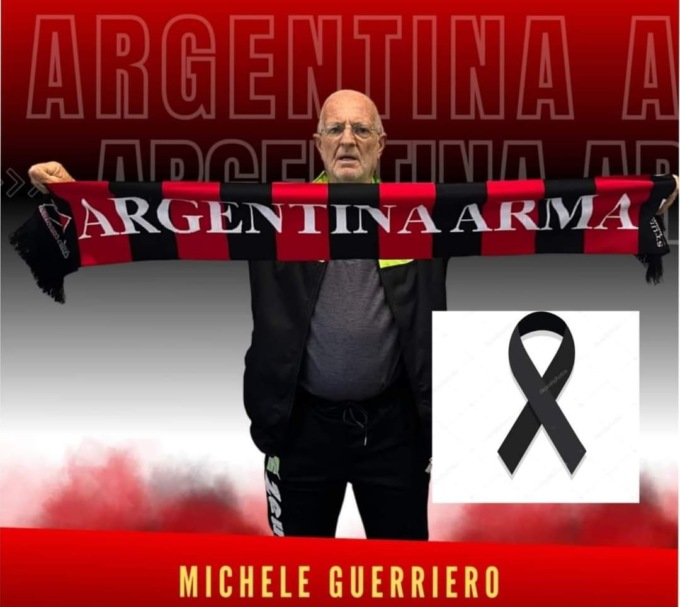 Addio al dirigente dell’Argentina Michele Guerriero