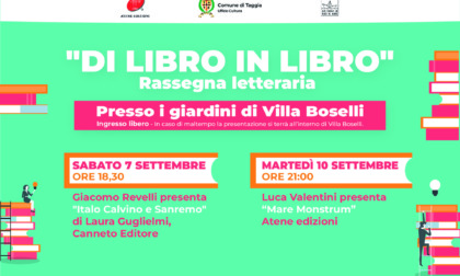 "Di libro in libro": gli appuntamenti di agosto