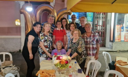 La festa di compleanno di nonna "Nanda" che ha compiuto 106 anni