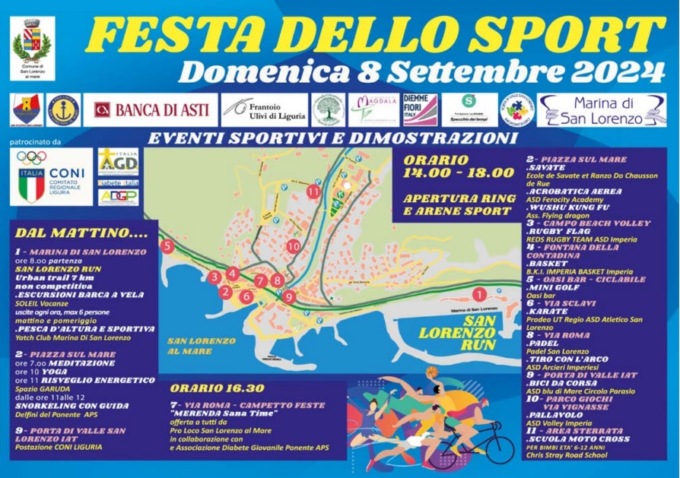 Festa dello Sport a San Lorenzo al Mare