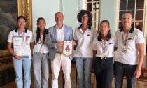 L'assessore Sindoni incontra le campionesse di canoa