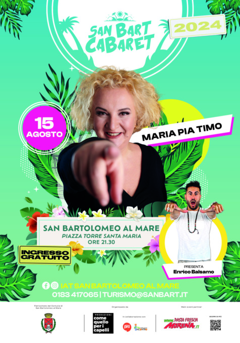 Cabaret: a Ferragosto lo spettacolo di Maria Pia Timo
