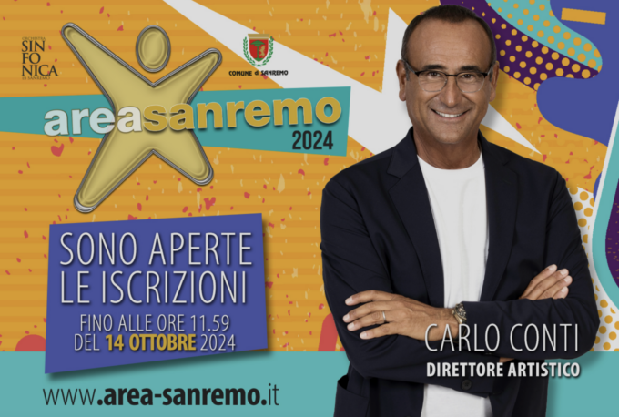 Aperte le iscrizioni all’edizione 2024 di Area Sanremo