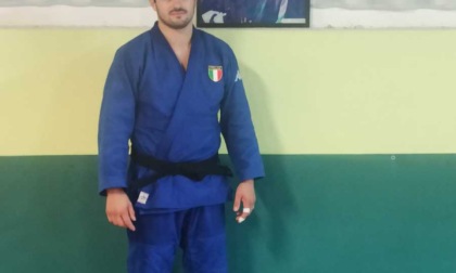 Lorenzo Rossi al torneo di judo Memorial Kenshiro Abbe