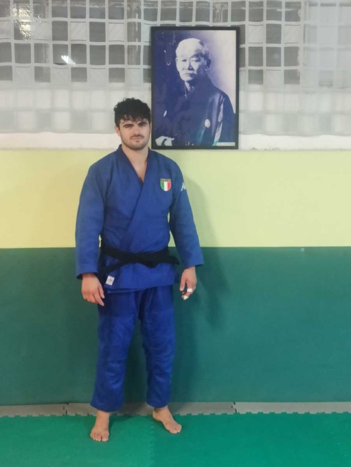 Lorenzo Rossi al torneo di judo Memorial Kenshiro Abbe