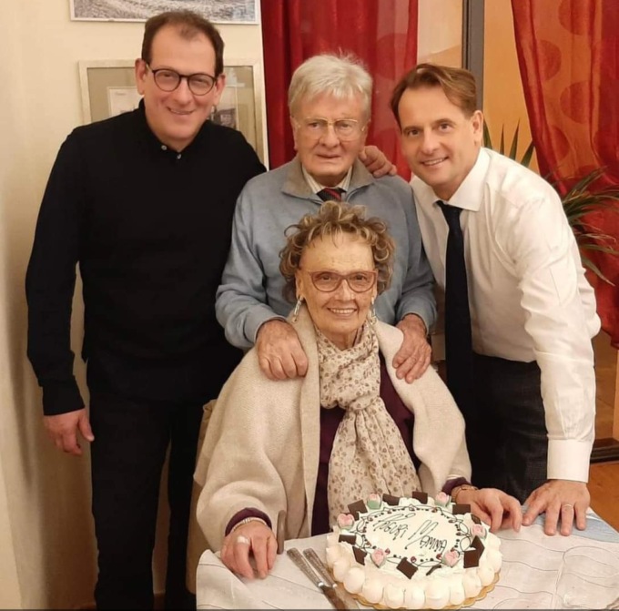 60 anni di matrimonio per Alessandro Scajola e la moglie Rita