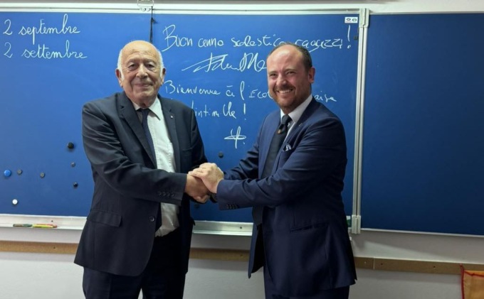 Salvo l’anno scolastico della scuola francese di Ventimiglia