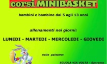 Al via i corsi di Minibasket e Basket a Sanremo