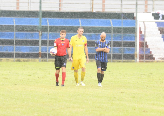 Imperia-Ligorna sospesa per pioggia 0-1