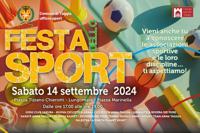 Tutto pronto per la tradizionale Festa dello Sport