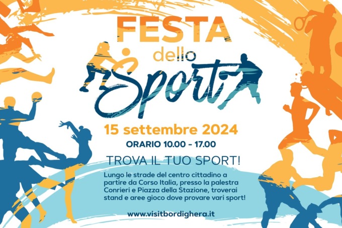 Una palestra all’aria aperta per celebrare la Festa dello Sport