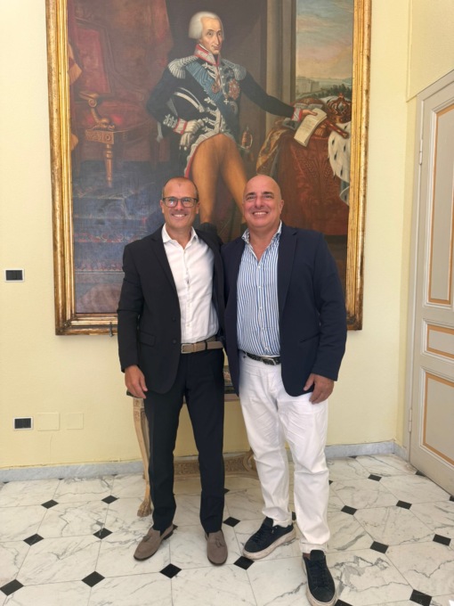 Il senatore Berrino a Palazzo Bellevue per presentare il disegno di legge del turismo motoristico