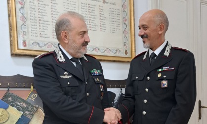 Il Tenente Colonnello Pierluigi Giglio lascia Imperia per la "Cernaia" di Torino