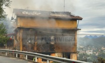 Inagibile la casa bruciata a Ventimiglia, uno dei due occupanti salvato dai vigili del fuoco