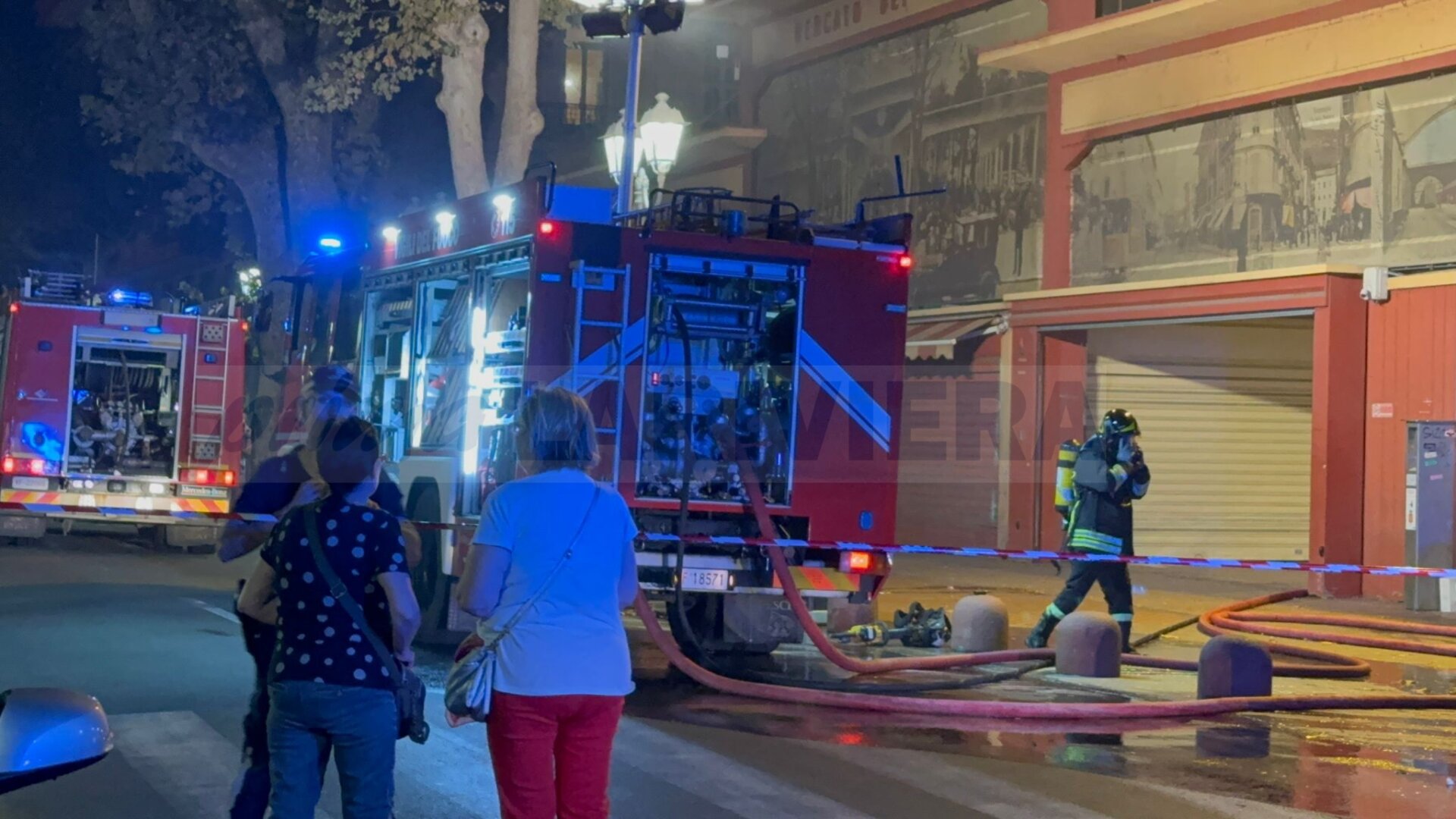 incendio mercato coperto di ventimiglia 1 settembre 2024