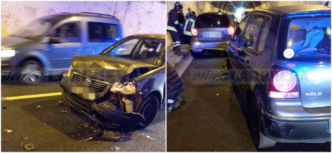 Tamponamento poco prima della barriera dell’A10 a Ventimiglia