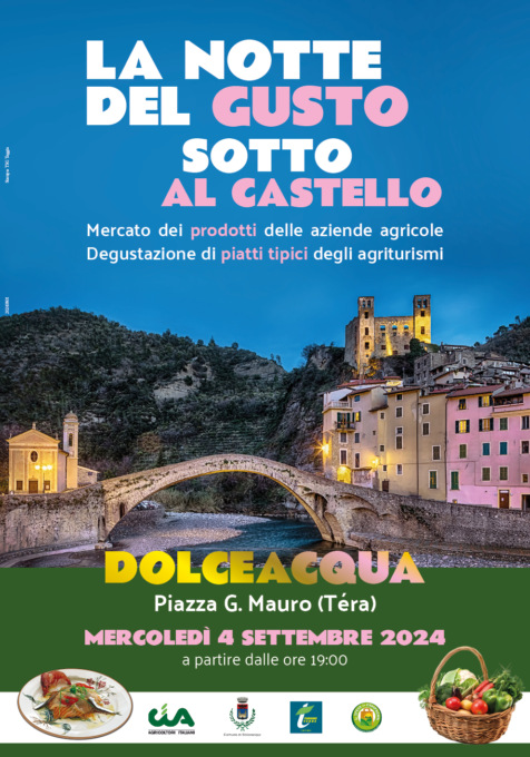 Tutto pronto per la Notte del Gusto sotto al Castello
