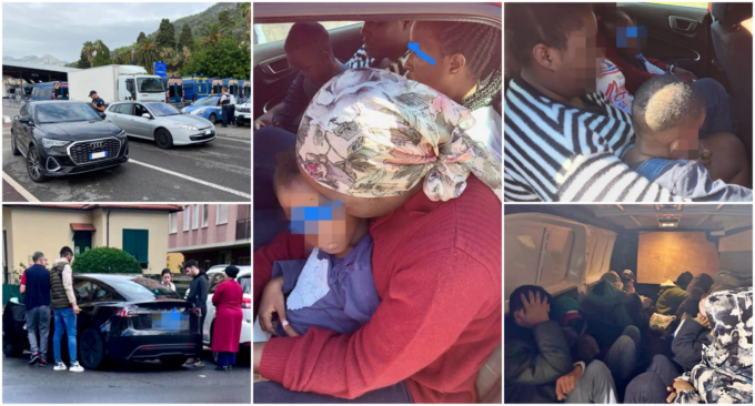 Arrestati 6 passeur dalla squadra mista italo-francese della polizia a Ventimiglia