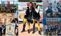 Sbandieratori e musici di Ventimiglia promossi in serie A ai nazionali di Gallicano