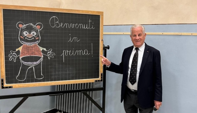 Gli auguri per il nuovo anno scolastico del sindaco Scajola