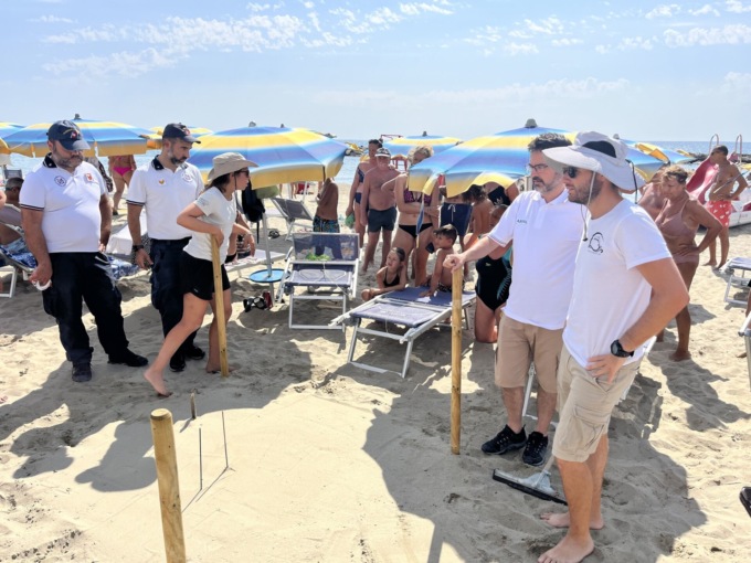 Una webcam per seguire la schiusa delle uova della tartaruga marina sulla spiaggia di Arma