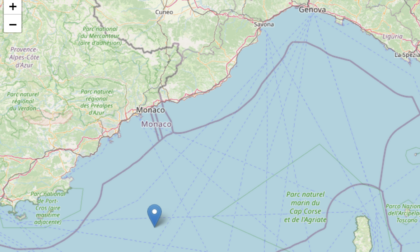 Scossa di terremoto nel mare di Corsica avvertita anche nell'Imperiese