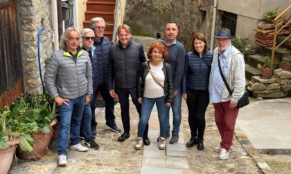 Assessore Scajola in visita a Bajardo e Ceriana