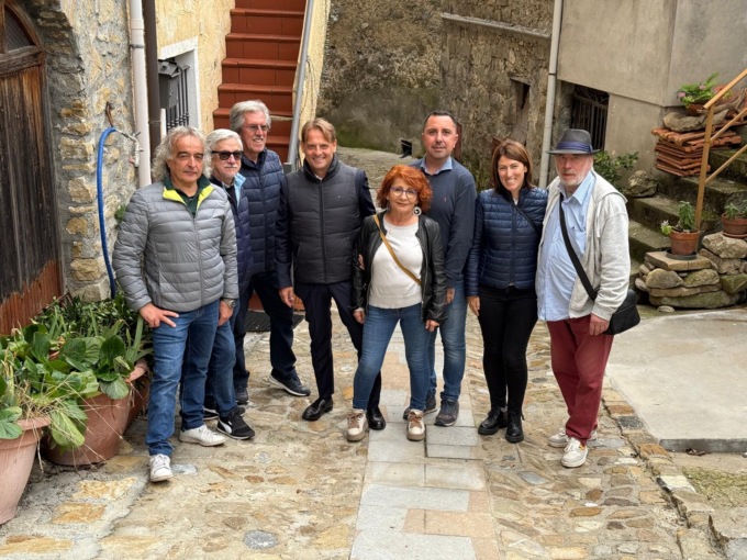 Assessore Scajola in visita a Bajardo e Ceriana