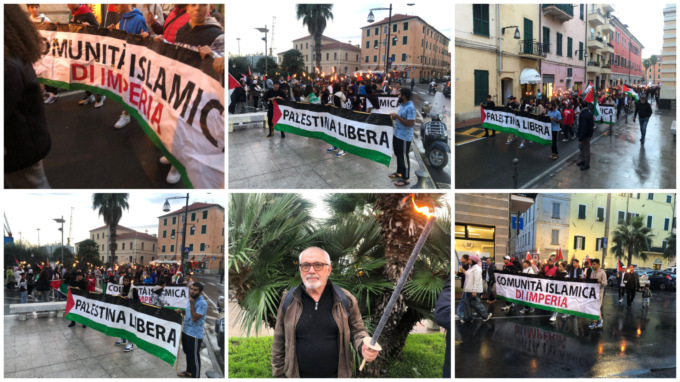 Fiaccolata per le vittime palestinesi a Imperia: “I morti sono più di 50mila”