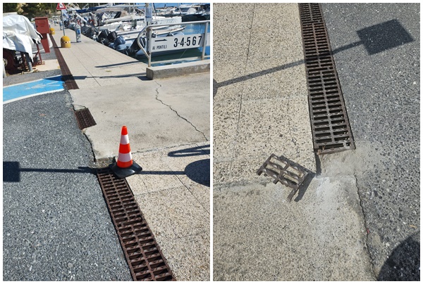 Cadono con lo scooter nel Porto di Andora, costole fratturate e denuncia: “C’è ancora pericolo”