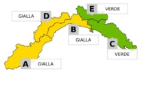 Nuova allerta meteo per mercoledì 16 ottobre in provincia di Imperia