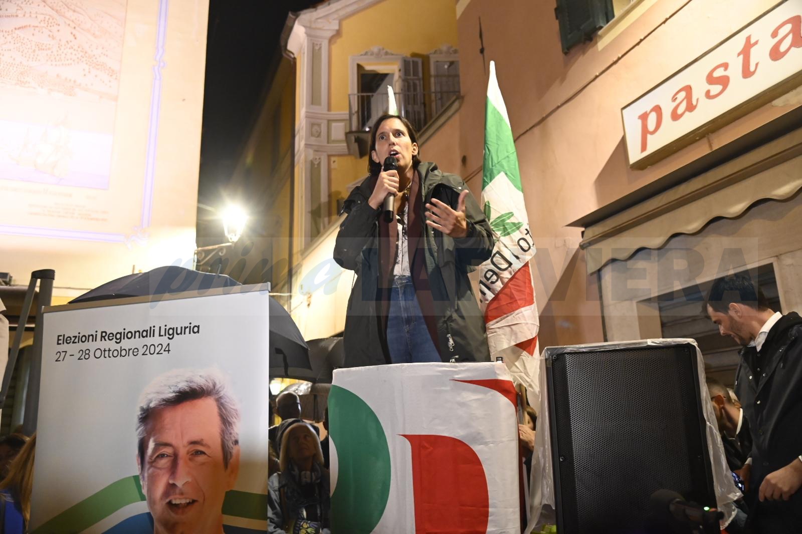 elezioni regionali liguria 27 ottobre elly schlein piazza san giovanni imperia sabato 5 ottobre 2024