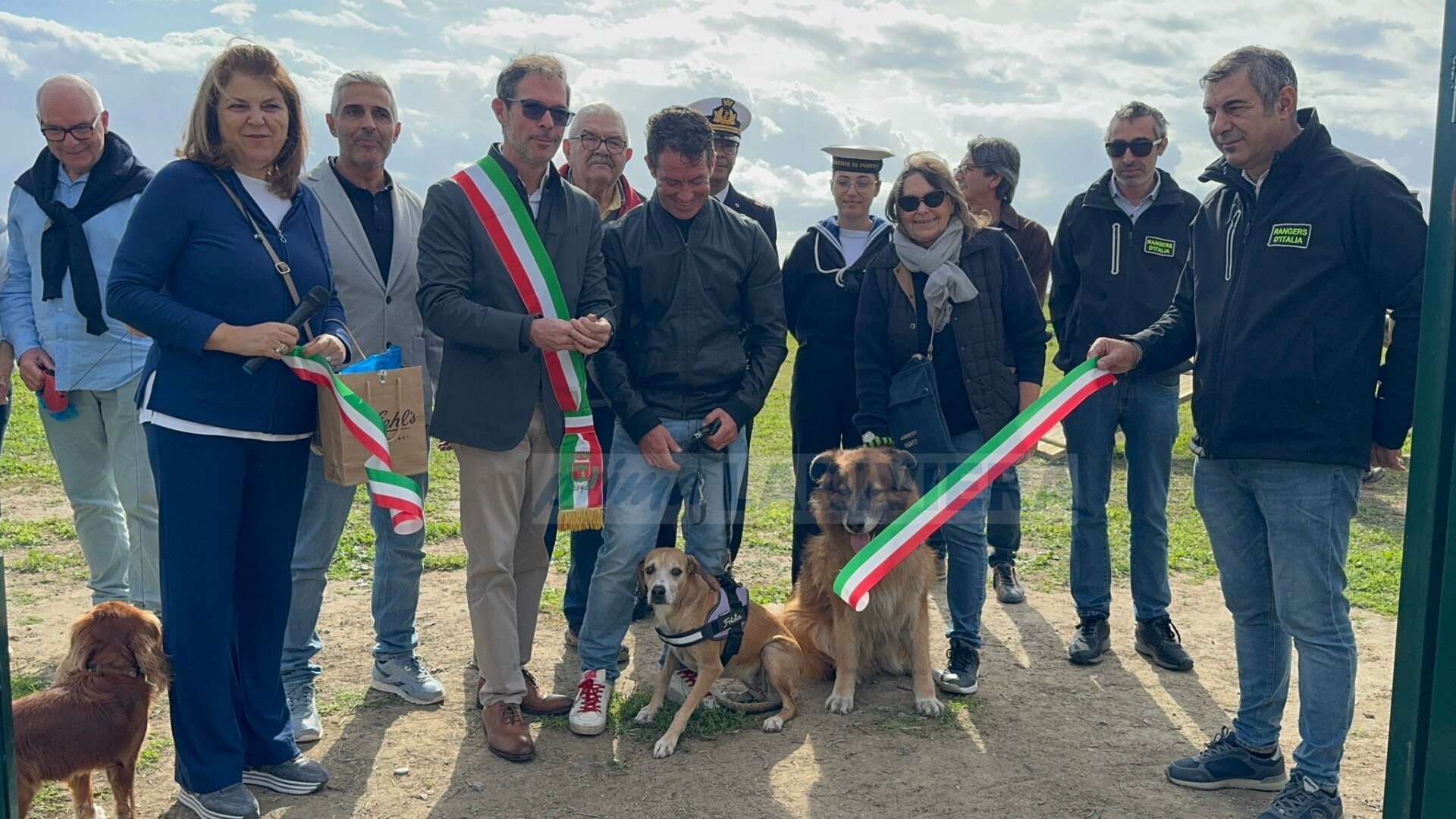 inaugurazione area cani bordighera