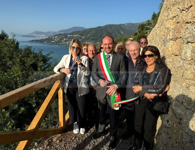 A Ventimiglia inaugurato un tratto della via Iulia Augusta messo in sicurezza con fondi europei