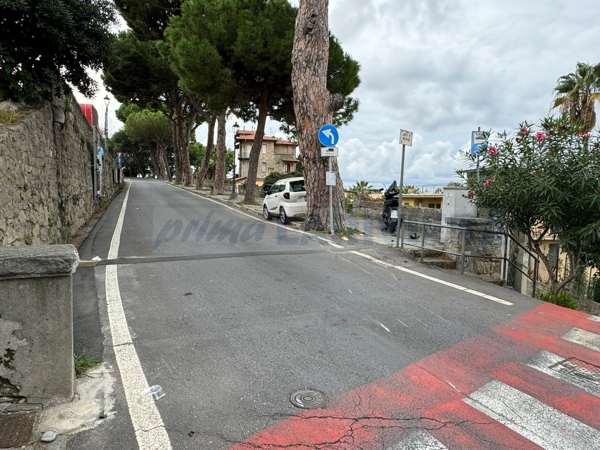 incidente via francesco rossi bordighera scooter ventunenne_03