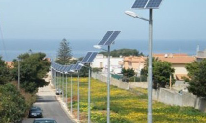 A Ventimiglia illuminazione stradale a energia solare nelle zone collinari