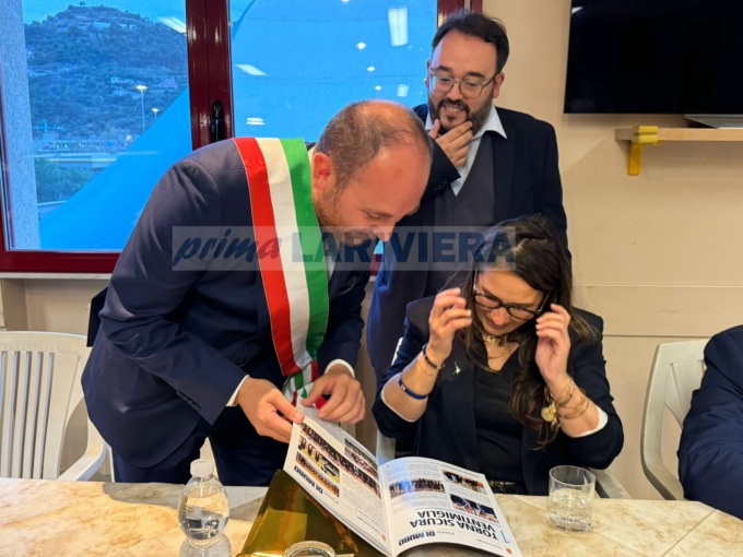 Il ministro per la Disabilità Alessandra Locatelli alla Spes di Ventimiglia