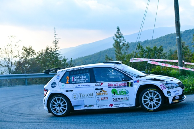 La 13^ Ronde Valli Imperiesi: Davide Nicelli jr parte forte ma Luca Pedersoli si riprende bene