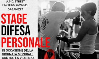 Stage di difesa personale gratuito nella giornata contro la violenza sulle donne