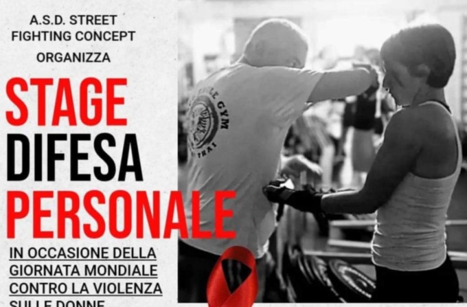 Stage di difesa personale gratuito nella giornata contro la violenza sulle donne