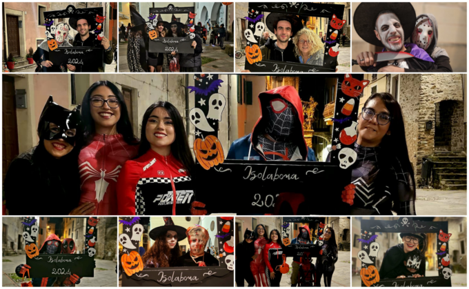 Il fotoservizio della prima festa di Halloween a Isolabona