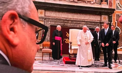 Delegazione del Cna imperiese in udienza dal Papa