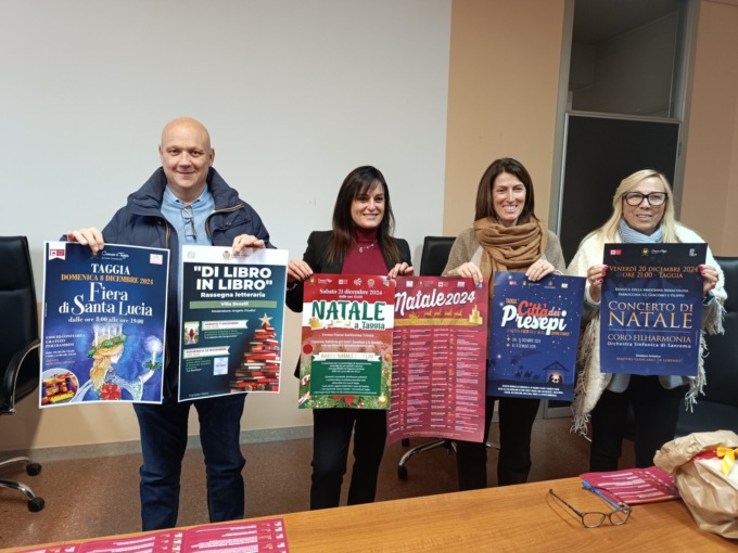 Taggia presenta gli eventi natalizi