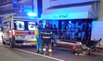 Schianto auto e moto in corso Genova: grave motociclista, allertato l'elisoccorso