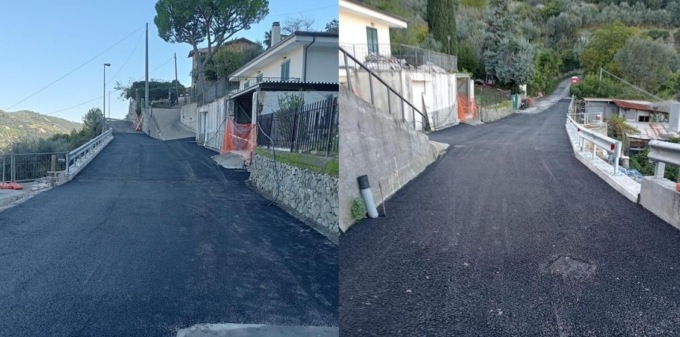 Riapre dopo circa 5 anni via Due Camini a Ventimiglia