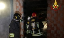 Incendio danneggia casa disabitata in costruzione a Borghetto San Nicolò