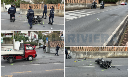 Schianto scooter e motocarro a Sanremo: uomo in fin di vita, allertato l'elisoccorso