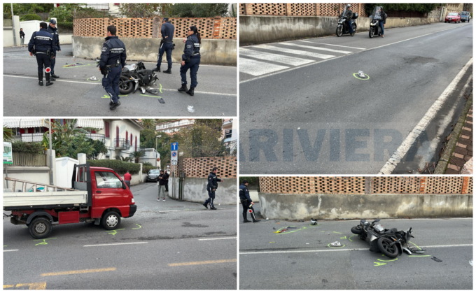 Schianto scooter e motocarro a Sanremo: uomo in fin di vita, allertato l’elisoccorso