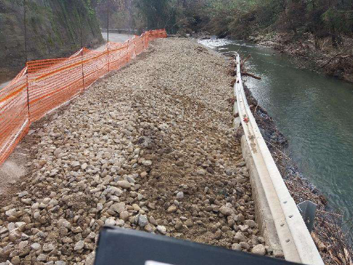 Affidati i lavori di ripristino della strada di via Armea